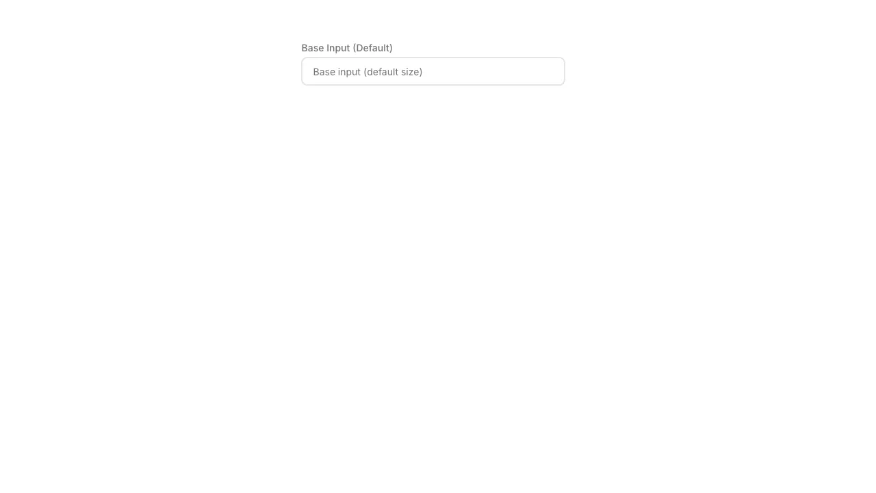 Inputs